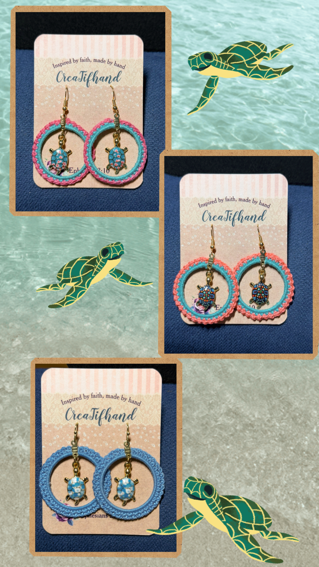 Turtle Earrings